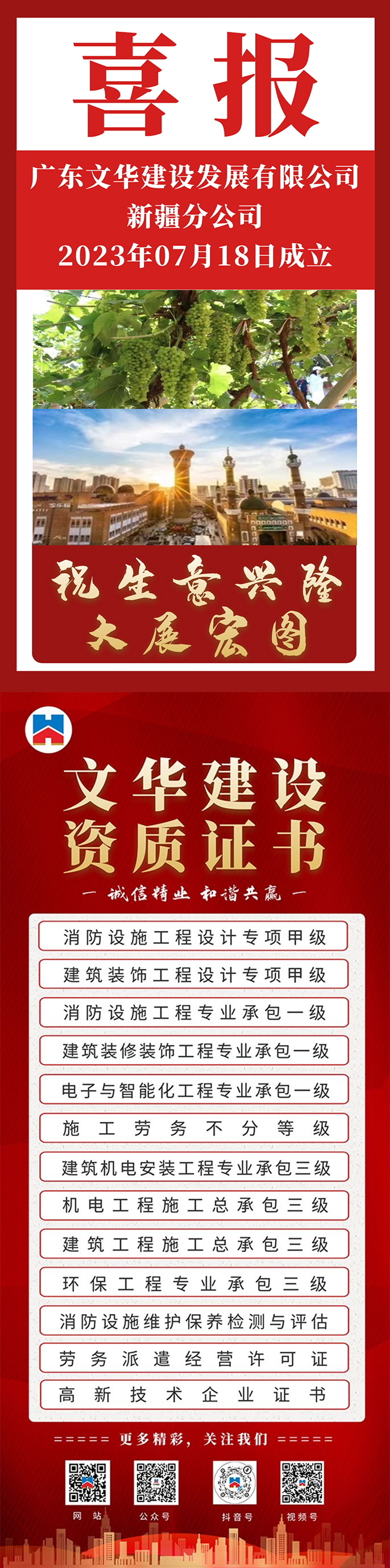 文华建设丨共建平台  共享成果！